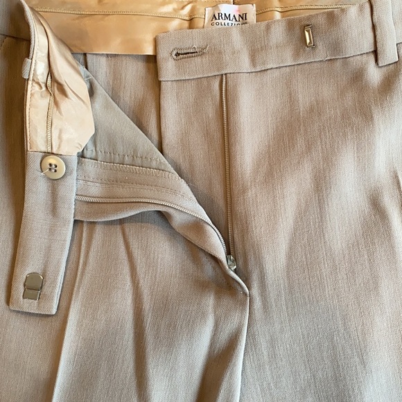 Armani Collezioni Wool Trouser Pant - Picture 4 of 6